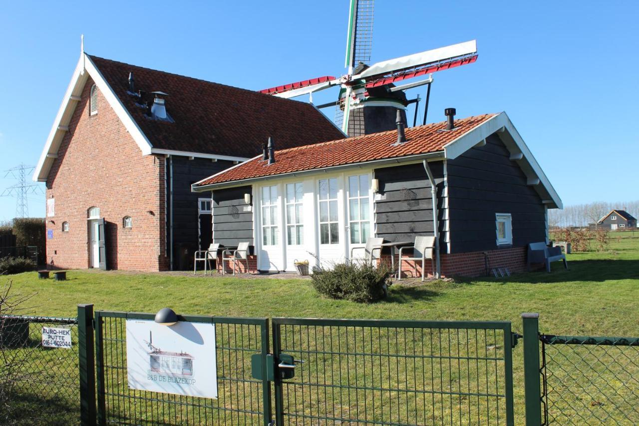 Bij Molen De Blazekop, Rustig En Landelijk Ovezande Exteriér fotografie